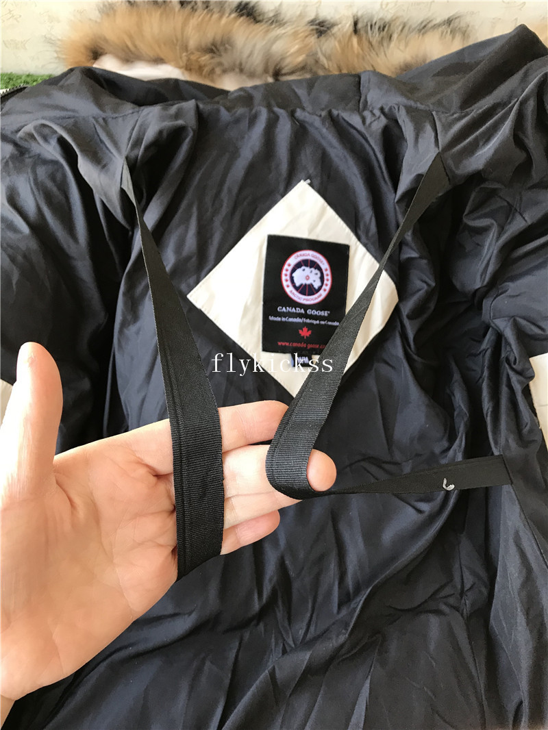 Canada Goose White Down Coat